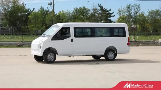 Mini bus elettrico con guida a destra, carico massimo 11 persone, lunghezza standard UE 510 cm, batteria LiFePO4 38,7 kWh